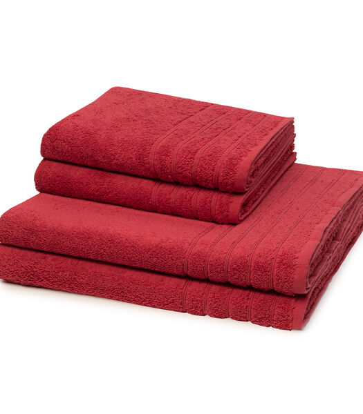 AIDA - set de serviettes 4 pièces