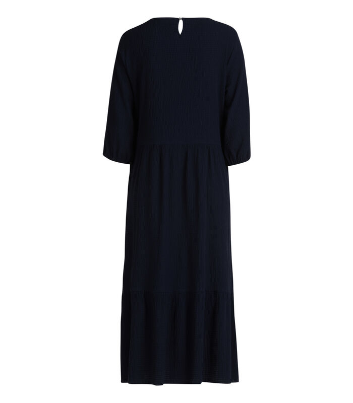 Midi-jurk met stroken image number 3