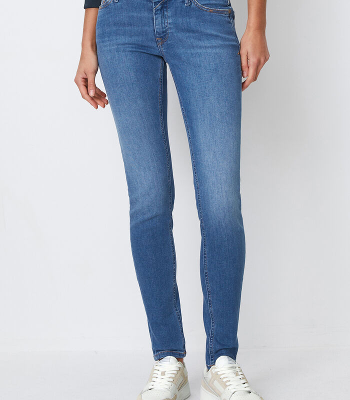 Jeans modèle SIV skinny taille basse image number 0