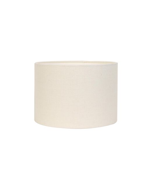 Abat-jour cylindre Livigno - Blanc - Ø30x21cm