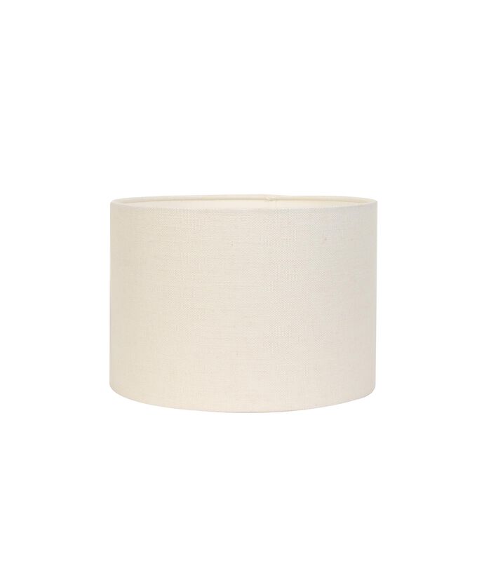 Abat-jour cylindre Livigno - Blanc - Ø30x21cm image number 0