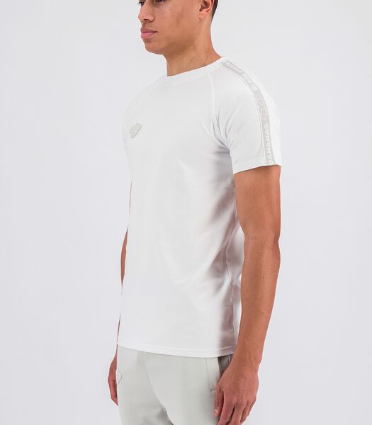 Taped T-Shirt, Blanc