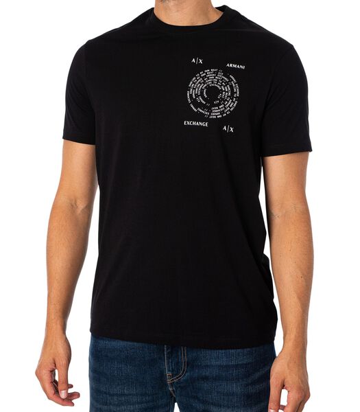 Pima T-Shirt Met Cirkellogo