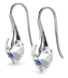 Crystaline Heart oorbellen - Oostenrijks kristal van zeer hoge kwaliteit image number 3