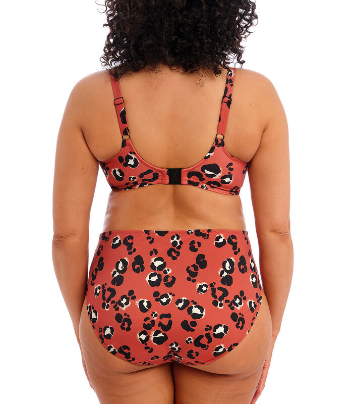 Verstelbare bikinibroek met luipaardprint Kotiya image number 3
