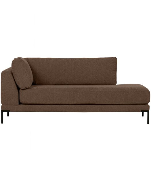 Couple Lounge Element  - Polyester - Bruin - 89x100x200