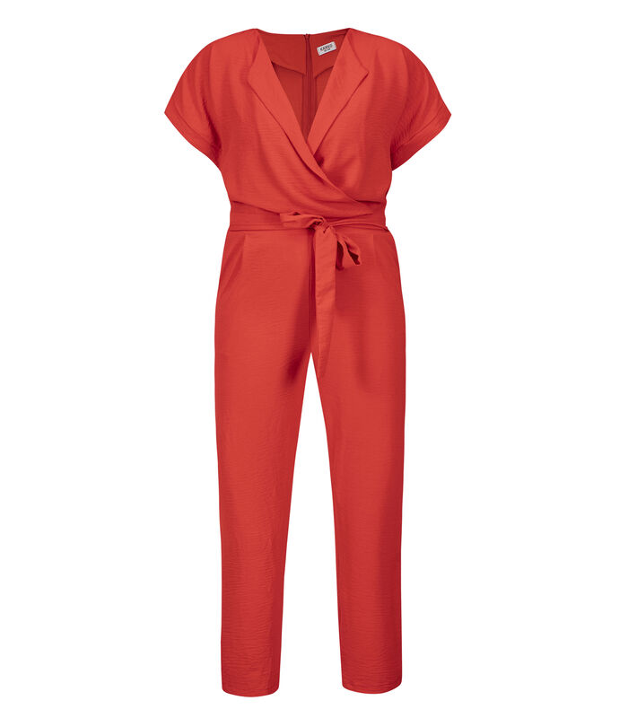 Elegante jumpsuit met envelop FARIDA halslijn image number 4
