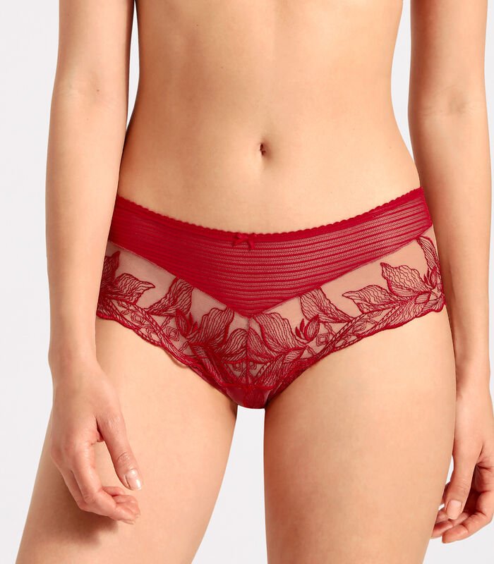 Saint-Tropez shorty FLEUR DE TATTOO Red Ecrin image number 1