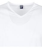 Vermont T-Shirt V-Hals Wit (2Pack) image number 3
