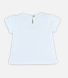 T-shirt manches courtes avec chat image number 3