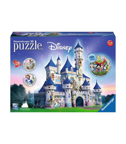 3D Puzzles Gebouwen Maxi Disney kasteel