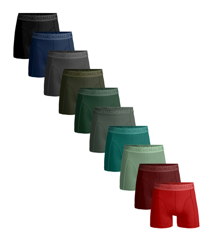 Hommes 10-Pack - Boxer - couleurs Unie S image number 0