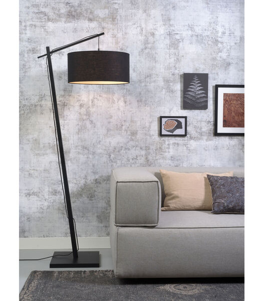 Vloerlamp Andes - Zwart - 72x47x176cm