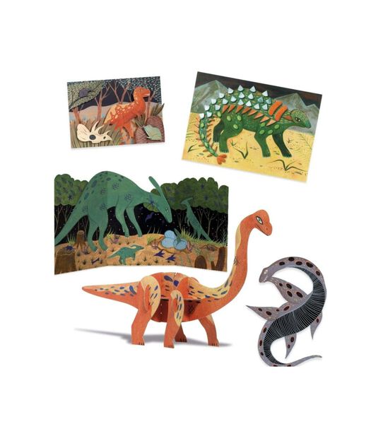 Boîte de bricolage Le monde des dinosaures