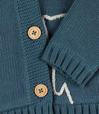 Mantelet en tricot, foncé image number 4