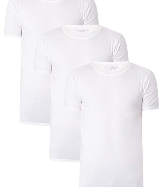 T-shirt ronde hals 3 pack Premium Essentials Crew Neck