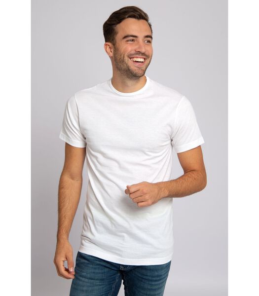 Aanbieding Derby O-Hals T-shirts Wit (3Pack)