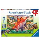 puzzle pour enfants Animaux sauvages - 2 x 24 pièces image number 0