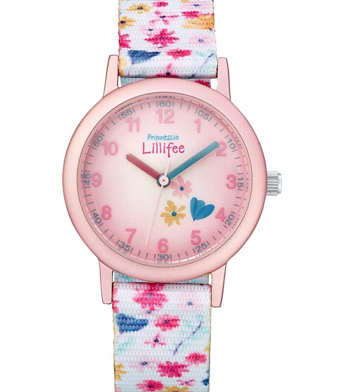 Quartz horloge voor meisjes | textiel image number 0