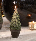 Kerstboom kaars Colorado Christmas Tree Groen - Maat L image number 1