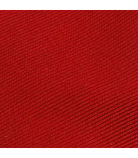 Cravate Soie Rouge Uni F34