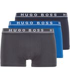 Short 3 pack cotton stretch trunk image number 0