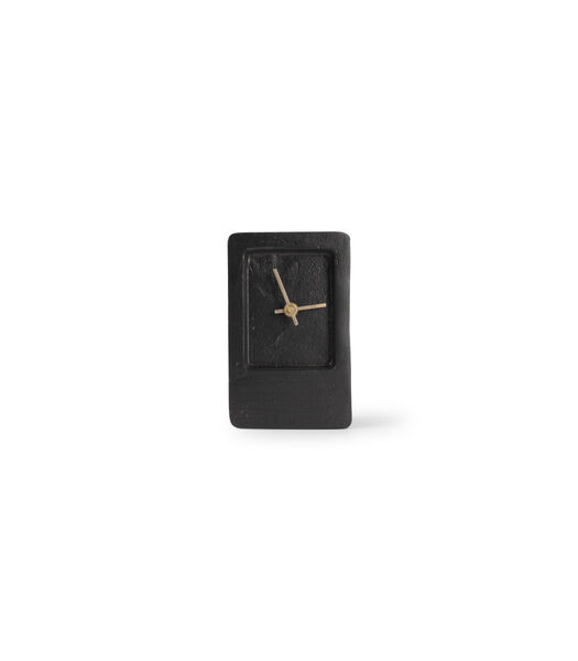 Horloge de table 11xH18cm noir edge Zone