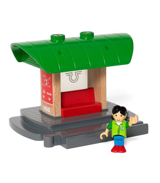 BRIO Record & Play Treinstation met Opnamefunctie - 33840