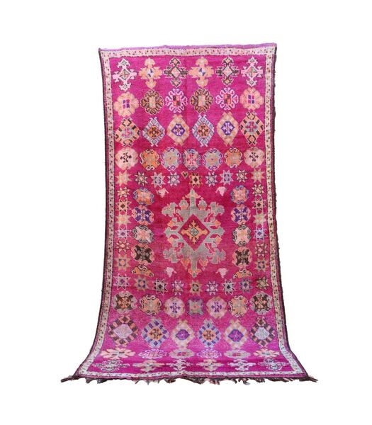 Marokkaans berber tapijt pure wol 424 x 202 cm