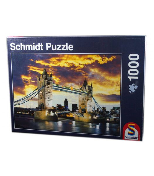 Tower Bridge London, 1000 stukjes - Puzzel - 12+
