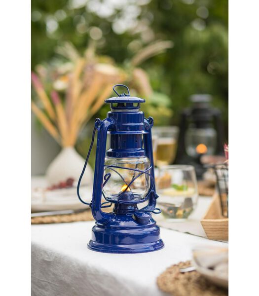 Lanterne d'orage Baby Special 276 - Bleu foncé - 13.5x15x26.5cm