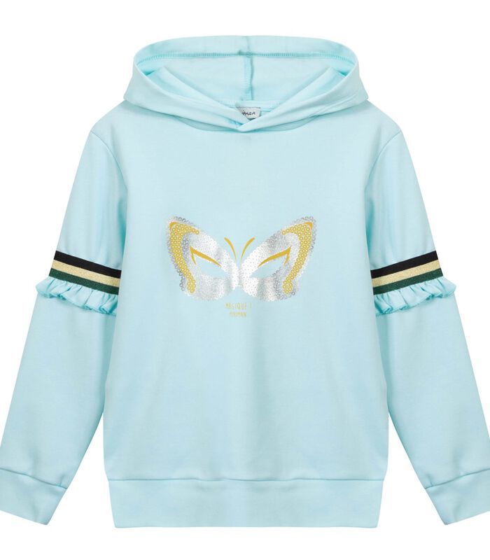 Lichtgewicht vlinder hoodie image number 0