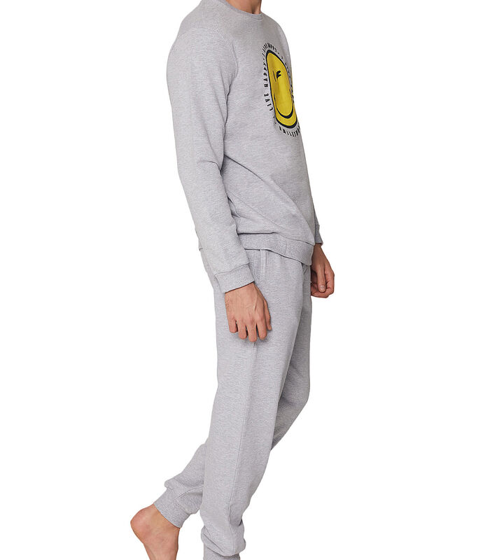 Pyjama broek en top Family Smiley image number 1