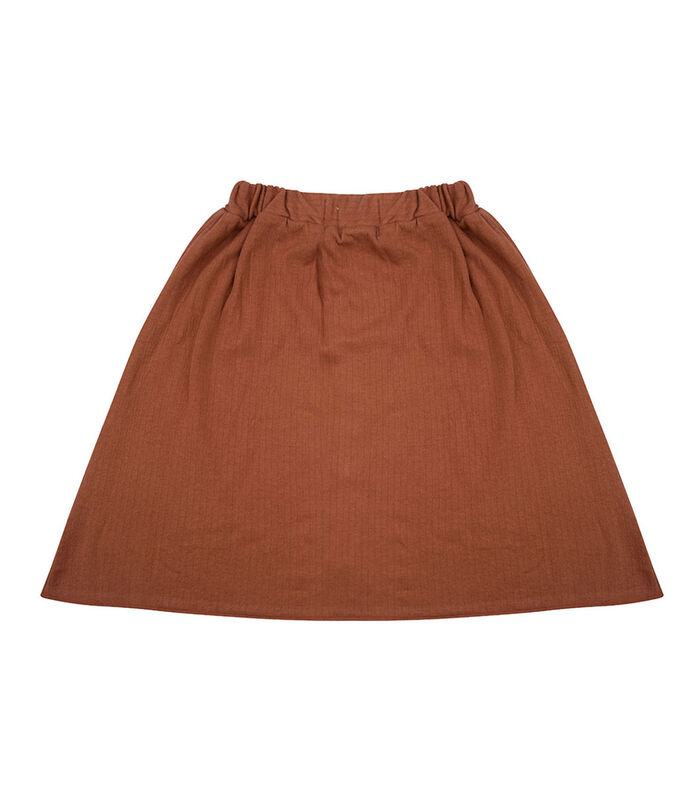 Maxi Skirt - Amber Brown - 4-5 jaar / bruin image number 1