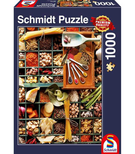 Keuken Potpourri, 1000 stukjes - Puzzel - 12+