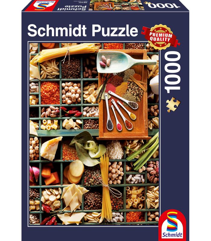 Keuken Potpourri, 1000 stukjes - Puzzel - 12+ image number 0