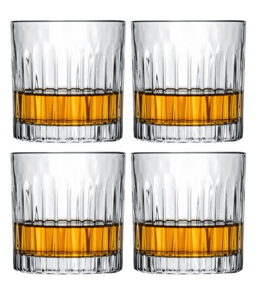 Whiskey Glazen / Cocktailglazen / Waterglazen Moville - 320 ml - 4 Stuks