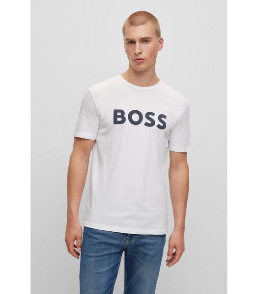 BOSS T-shirt Thinking Blanche