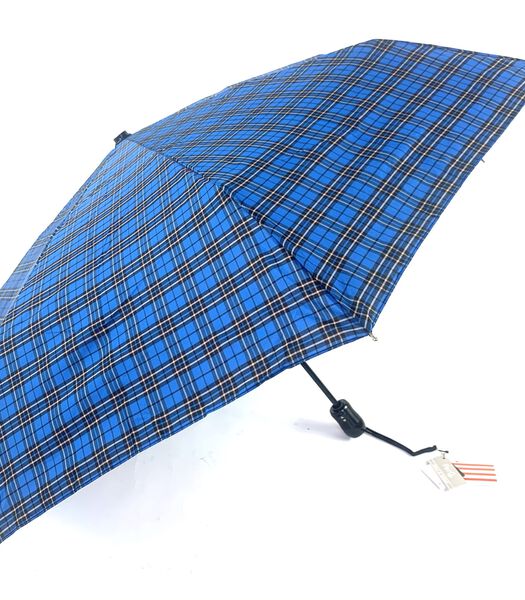Parapluie Dame Duoparfi écossais bleu
