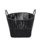 Ornement Basket Set Store, Set of 3 - Noir - 40.3x37.7x31.5cm image number 3