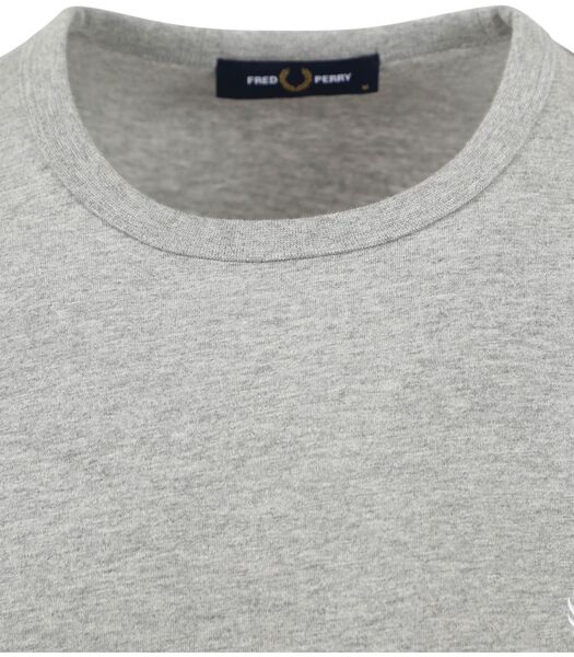T-Shirt Ringer M3519 Lichtgrijs
