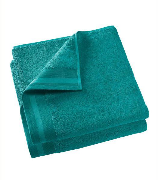 2 serviettes de bains Contessa lake green