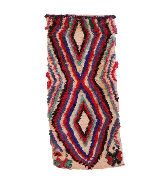 Marokkaans berber tapijt pure wol 71 x 156 cm