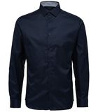 Chemise New-mark manches longues slim image number 0