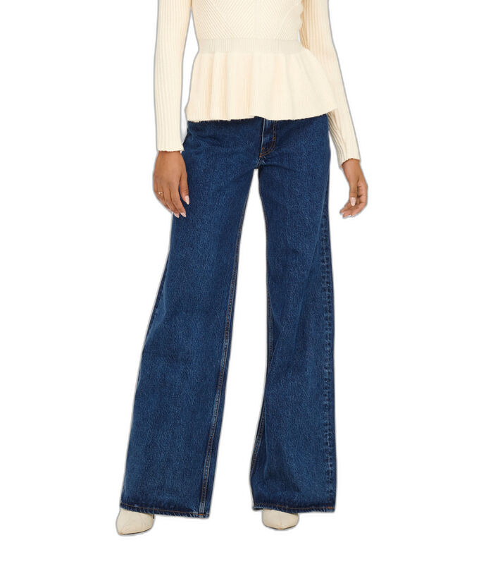 Vrouwelijke klassieke jeans met wijde pijpen Onlchri... image number 1