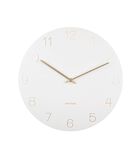 Horloge Murale Charm - Blanc - Ø40cm image number 0