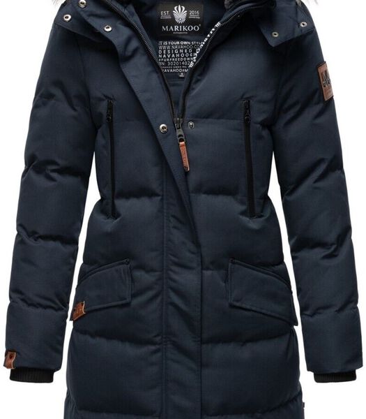 Women's Winter Jacket Marikoo Schneesternchen Navy: XL