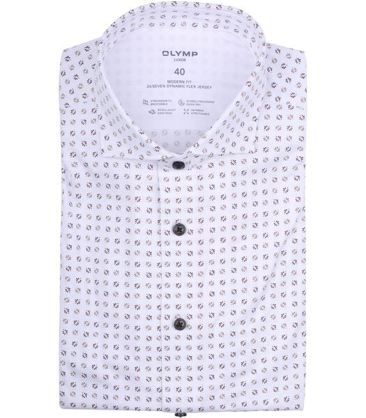 Olymp Chemise Luxor Impression Blanche