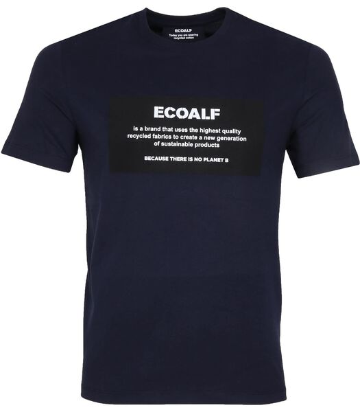 Ecoalf T-Shirt Natal Label Marine