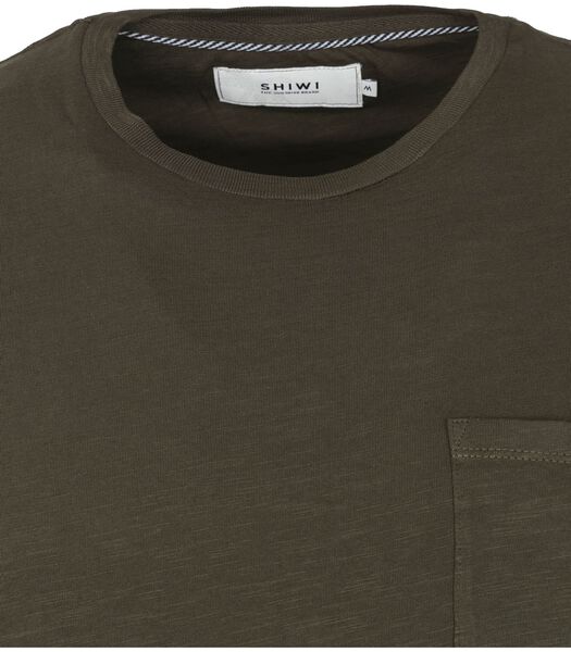 Shiwi T-Shirt Marc Vert Foncé